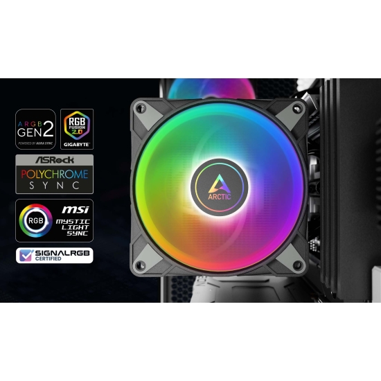 Komputer do gier M5 ARGB Black ARGB INTEL i5-14600KF 32GB DDR5 RTX 5060 Ti 16GB 1TB 750W  W11Pro czarna